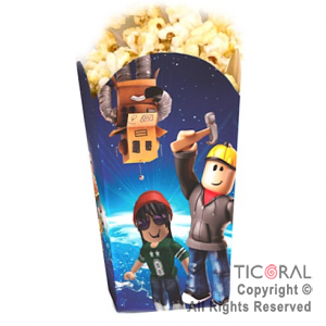 ROBLOX CAJA POP CORN X 10